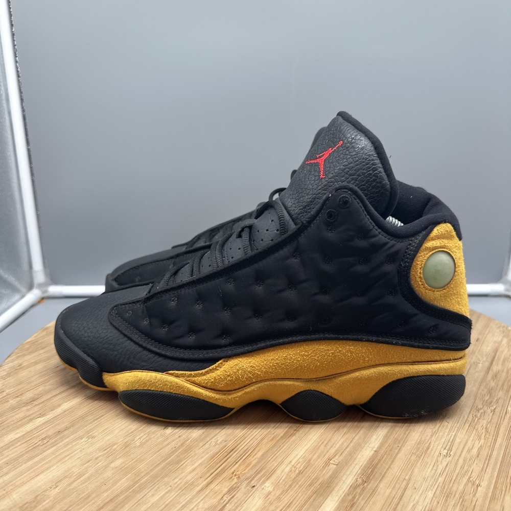 Jordan 13 Retro Carmelo Anthony Class Of 2002 (B-Grade) Men's 10 Black And Gold